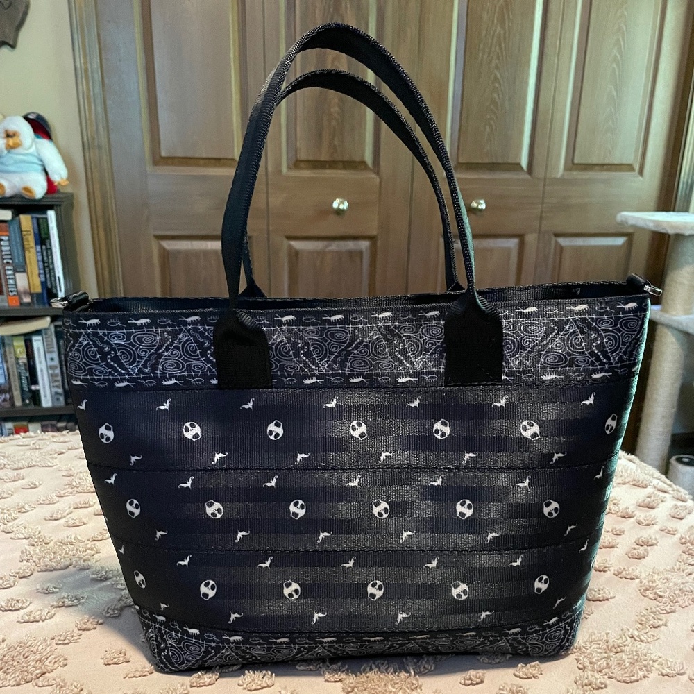 Harvey’s Jack Skelington Mini Streamline Tote w/Bandana